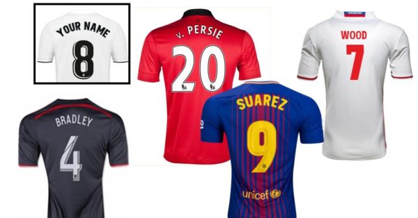 Football Shirt Printing Lancaster